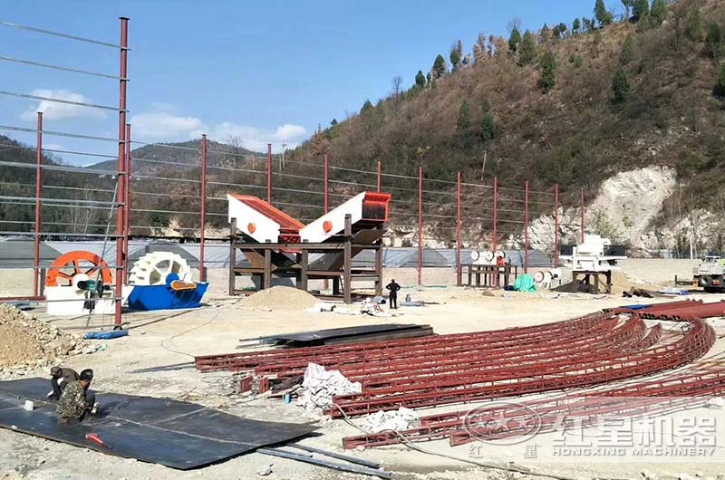 河南客戶小型石料場